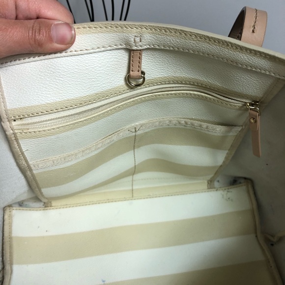 Kate spade striped handbag - Picture 7 of 8